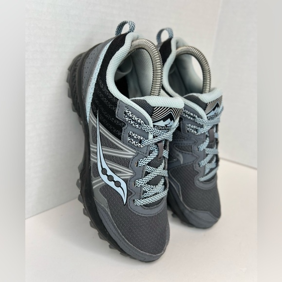 Saucony Excursion TR 14 Trail Running Shoes Sz 6.5 Wide Womens Gray S10585-27 - Picture 11 of 15